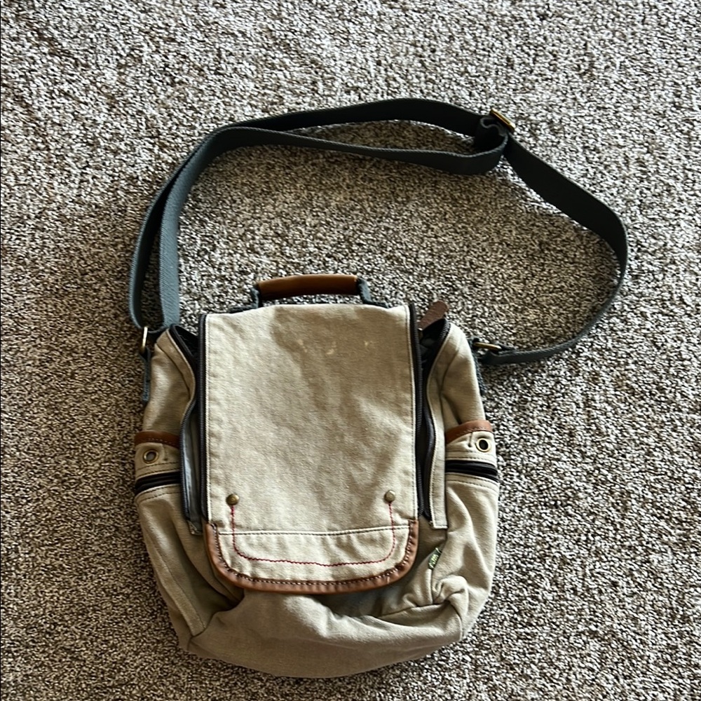 Stylish Tan Satchel Bag